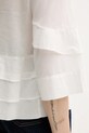 Sisley camicetta in cotone 5HO1LQ08T bianco