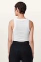 AllSaints top RINA alb W235JB