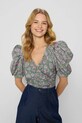 Bizuu body ORAJA flori verde ORAJA.ZIELONY.SS25