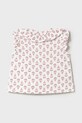 Детская хлопковая блузка Mayoral 1105.4E.Baby.PPYA розовый SS25