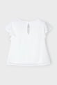 Otroška Majica Mayoral 3182.6B.Mini.PPYA bela SS25