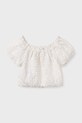 Детская блузка Mayoral casual бежевый 6151.8A.Junior.PPYA