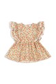 Konges Sløjd bluza de bumbac pentru copii VERBENA TOP GOTS KS102297 portocaliu SS25