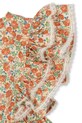Konges Sløjd bluza de bumbac pentru copii VERBENA TOP GOTS KS102297 portocaliu