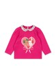 Дитяча бавовняна блузка Konges Sløjd BABETTE BLOUSE GOTS KS102559 рожевий SS25