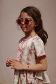 Детская блузка Konges Sløjd SHEENY BLOUSE короткий бежевый KS102428