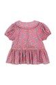 Dziewczynka Konges Sløjd bluzka PACEY SS SHIRT GOTS KS103238 różowy