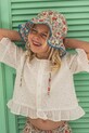 That's mine bluza de bumbac pentru copii Ibbi uni alb 153061