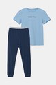 Detské pyžamo Calvin Klein Underwear sada modrá B70B700514.PPYA