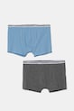 Детски боксерки Calvin Klein Underwear (2 броя) прилепнали боксерки син B70B700506.PPYA