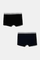 Calvin Klein Underwear boxer bambini pacco da 2 B70B700506.PPYA nero SS25