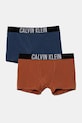 Detské boxerky Calvin Klein Underwear 2-pak priliehavé boxerky modrá B70B700509.PPYA