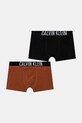 Dječje bokserice Calvin Klein Underwear 2-pack uske bokserice crna B70B700509.PPYA