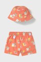 Mayoral pantaloni scurti de baie copii 1646.3E.Baby.PPYA portocaliu SS25
