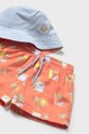 Băieți Mayoral pantaloni scurti de baie copii 1646.3E.Baby.PPYA portocaliu