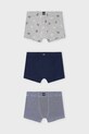 Dětské boxerky Mayoral 3-pack přiléhavé boxerky šedá 10898.5K.Mini.PPYA