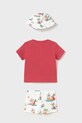 Дитячий купальний комплект Mayoral Newborn 1618.1P.Newborn.PPYH червоний SS25