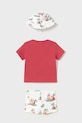 Дитячий купальний комплект Mayoral Newborn 1618.1P.Newborn.PPYH червоний SS25