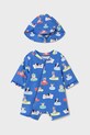 Mayoral Newborn costum de baie dintr-o bucată pentru bebeluși albastru 1619.1R.Newborn.PPYH