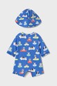 Mayoral Newborn costum de baie dintr-o bucată pentru bebeluși 1619.1R.Newborn.PPYH albastru SS25