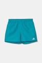 adidas Performance shorts nuoto bambini Planet friendly turchese JD8019