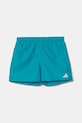Дитячі шорти для плавання adidas Performance Planet friendly бірюзовий JD8019