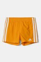 adidas Performance pantaloni scurti de baie copii print portocaliu JD8014
