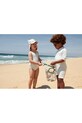 Liewood costum de baie pentru copii Max Seersucker Shortsleeve Swim Jumpsuit LW17603 albastru