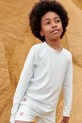 Băieți Liewood pantaloni scurți de baie copii Otto Seersucker Swim Pants LW17610 albastru