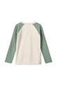 Detské tričko s dlhým rukávom na kúpanie Liewood Noah Placement Longsleeve Swim Tee LW19008 zelená SS25