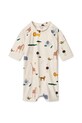 Liewood kostium kąpielowy niemowlęcy Thor Baby Swim Jumpsuit LW19672 beżowy SS25