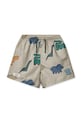 Liewood pantaloni scurți de baie copii Duke Printed Board Shorts Planet friendly bej LW20068