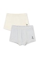 Konges Sløjd boxeri copii BASIC 2 PACK BOY BOXERS GOTS 2-pack boxeri bej KS102255