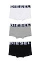 Diesel bokserki dziecięce UMBX-UPARRYTHREEPACK-DSL UND SHORT 3-pack nadruk szary J01911