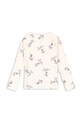 Konges Sløjd longsleeve de baie pentru copii ASTER SWIM BLOUSE GRS KS103271 bej SS25