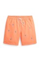 Dětské plavkové šortky Polo Ralph Lauren Planet friendly oranžová 323966844001