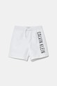 Calvin Klein Jeans gyerek úszó rövidnadrág Planet friendly fehér KV0KV00053.PPYA