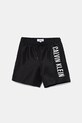 Calvin Klein Jeans pantaloni scurti de baie copii Planet friendly negru KV0KV00053.PPYA