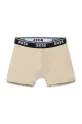 Chłopiec BOSS bokserki dziecięce 2-pack J51748.102.150 beżowy