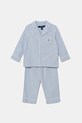 Детская хлопковая пижама Polo Ralph Lauren 2 шт комплект голубой 8P0193