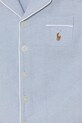 Детская хлопковая пижама Polo Ralph Lauren 2 шт голубой 8P0193