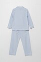 Детска памучна пижама Polo Ralph Lauren 9P0193 син SS25