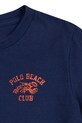 Мальчик Детская хлопковая пижама Polo Ralph Lauren 9P0249 тёмно-синий