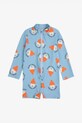 Детский слитный купальник Bobo Choses Morning Egg 125AB103 голубой SS25