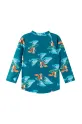 Reima longsleeve kąpielowy niemowlęcy Tuvalu 5200133A.PPYA turkusowy SS25