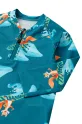 Chłopiec Reima longsleeve kąpielowy niemowlęcy Tuvalu 5200133A.PPYA turkusowy