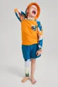 Дитячий купальний лонгслів Reima Kroolaus помаранчевий 5200150A.PPYA