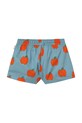 Παιδικό σορτς κολύμβησης Tinycottons APPLES TRUNKS SS25.281 μπλε SS25