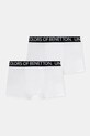 United Colors of Benetton gyerek boxer 2 db elasztikus boxeralsó fehér 3OP80X230.G.Reprop.PPYA