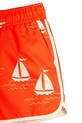 Chłopiec Mini Rodini szorty kąpielowe dziecięce Sailing boats 2528011342 pomarańczowy